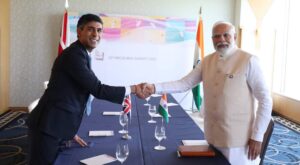 प्रधानमंत्री नरेन्द्र मोदी ने आज सुबह ब्रिटेन के प्रधानमंत्री ऋषि सुनक के साथ बातचीत की FB_IMG_1684670086919