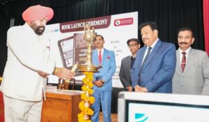 राज्यपाल Lt Gen Gurmit Singh ने "An Inquisition Into The Philosophy Behind The New Criminal Laws of India" पुस्तक का विमोचन किया