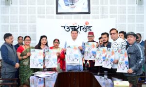 सीएम धामी ने किया ‘देवभूमि मा औली बहार’ गीत एल्बम का विमोचन