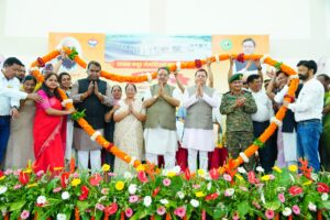 सीएम धामी  ने ₹ 12.51 करोड़ की लागत से हरबंश कपूर मेमोरियल कम्युनिटी हॉल का किया लोकार्पण