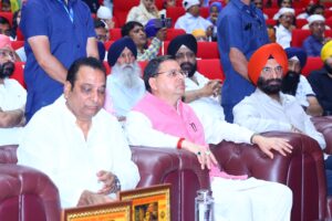 मुख्यमंत्री ‘हिन्द दी चादर’ नाटक मंचन कार्यक्रम में शामिल हुए