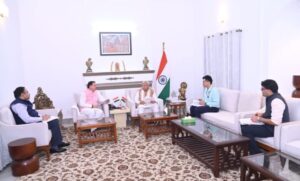 कुंभ 2027 को लेकर मुख्यमंत्री धामी ने केंद्रीय विद्युत मंत्री मनोहर लाल खट्टर से की भेंट
