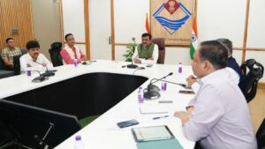 मुुख्य सचिव की अध्यक्षता में यूआईआईडीबी की कार्यकारिणी समिति की बैठक सम्पन्न हुई