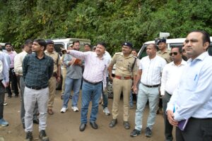अंतर-मंत्रालय केंद्रीय टीम ने रुद्रप्रयाग जिले के आपदा-प्रभावित क्षेत्रों का किया स्थलीय निरीक्षण