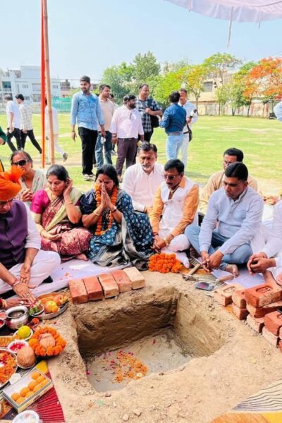 रुड़की के नेहरू स्टेडियम के कायाकल्प की शुरुआत, ₹2.28 करोड़ की खेल परियोजना का भूमि पूजन